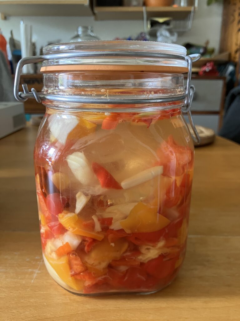 sauce piquante lactofermentée